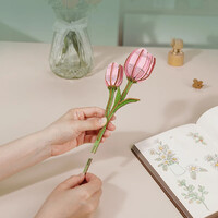 Rowood Pink Tulip Wooden Bloom Craft Kit additional image