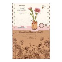 Rowood Pink Carnation Wooden Bloom Craft Kit additional image