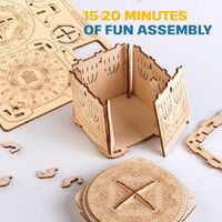 Secret Lock Wooden Puzzle Box additional image