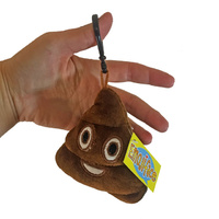 Smiling Poo Emojiface Keyring additional image