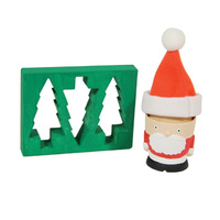 Santa Egg Cup and Toast Cutter additional image