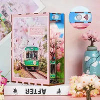 Sakura's Travel 3D Wooden Puzzle DIY Book Nook Kit additional image