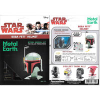 Star Wars Metal Earth Boba Fett Helmet additional image