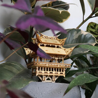 Temple of Gratitude DIY Treehouse Model Kit additional image
