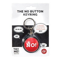 The No Button Keyring additional image