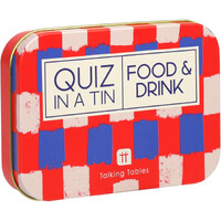 Talking Tables Food and Drink Quiz in a Tin additional image