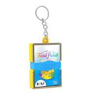 Trivial Pursuit Mini Game with Keyring additional image