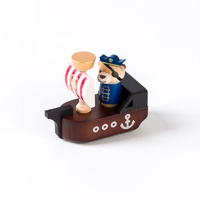 Treasure Island Moving Wooden Musical Box additional image
