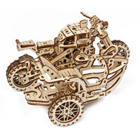 UGears Bike with Sidecar additional image
