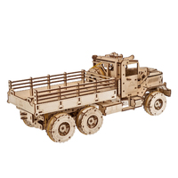 UGears Cargo Truck Mechanical Model Kit additional image