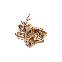 UGears Hagrid's Flying Motorbike with Sidecar Model Kit additional image