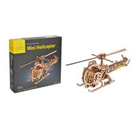 UGears Mini Helicopter Model Kit additional image