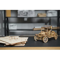 UGears Retro Car UGR-T Model Kit additional image