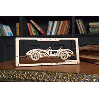 UGears Roadster MK3 2.5D Wooden Puzzle Kit additional image