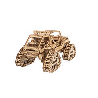 UGears Tracked Off Road Vehicle Wooden Model Kit additional image