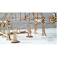 UGears Rail Manipulator Wooden Model Kit additional image