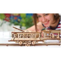 UGears Tram Line Wooden Model Kit additional image