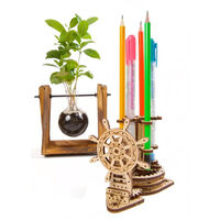UGears Wheel Organiser Pen Holder additional image