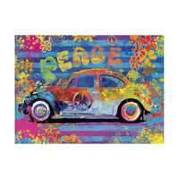 VW Beetle Splash Buggy Tin with 550pc Puzzle additional image