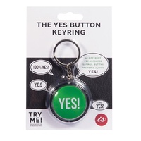 The Yes Button Keyring additional image