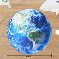 Earth Floor Rug additional image