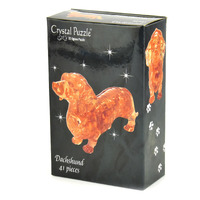 3D Dachshund Crystal Puzzle additional image