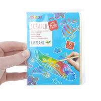 Airplane Mini Scratch Book additional image