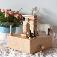 Arc de Triomphe Wooden Music Box additional image