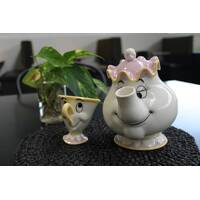 Beauty And The Beast Mrs Potts Teapot and Chip Cup Tea Set additional image