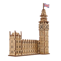 UGears Big Ben Mini Wooden Model Kit additional image