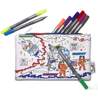 Colour and Learn Space Explorer Pencil Case additional image