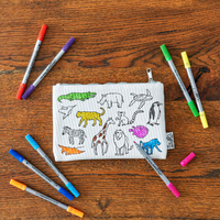 Colour and Learn World Map Pencil Case additional image
