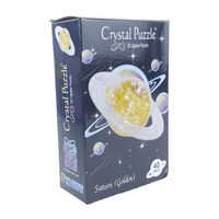 3D Golden Saturn Crystal Puzzle additional image
