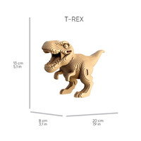 Dinos Trio 3-in-1 3D Cardboard Puzzle additional image