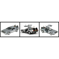 Delorean Time Machine 1:24 Scale Die Cast Car additional image