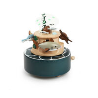 Deep Sea Roaming Moving Wooden Music Box additional image