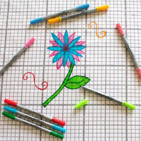 Doodle Wash Out Pens Pastel additional image