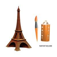 Eiffel Tower 3D Cardboard Puzzle additional image