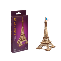 UGears Eiffel Tower Mini Wooden Model Kit additional image