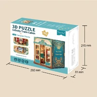 European Travels Infinity Train Cabin 3D DIY Book Nook additional image