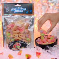 Freeze Dried Candy Gummy Pizza Pack 45g additional image