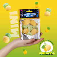 Freeze Dried Candy Pineapple Mini Pack 25g additional image