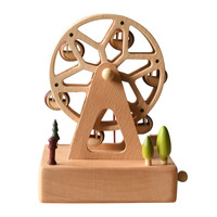 Ferris Wheel Wooden Music Box additional image