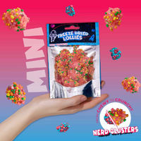 Freeze Dried Candy Nerds Gummy Clusters Mini Pack 20g additional image