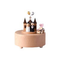 Happy Wedding Wooden Music Box additional image