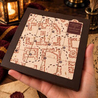 Harry Potter Marauders Map Sliding Block Puzzle additional image