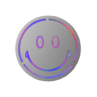 Happy Face LED Wall Mirror additional image