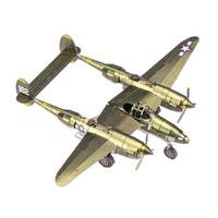 Metal Earth ICONX P-38 Lightning additional image