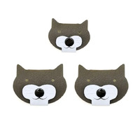 Kikkerland Cat Cable Ties Set of 3 additional image