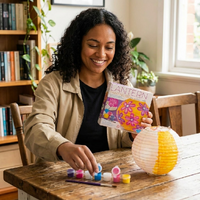 Little Craft Lantern Painting Kit additional image